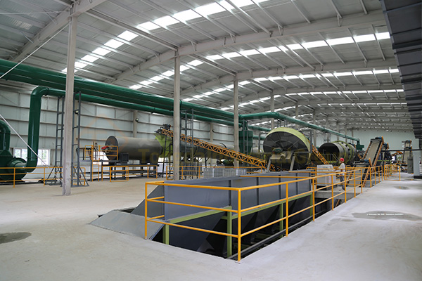 一套小型雞糞粉狀有機肥生產(chǎn)線